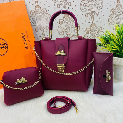 Hermes 3-Piece Shoulder Bag Set – Supreme AAA Quality