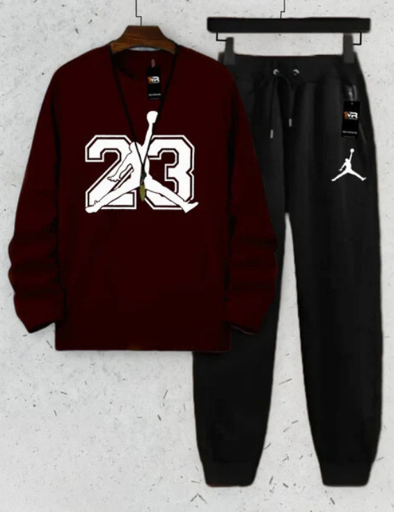 Jordan Printed Full Sleeves Tracksuit