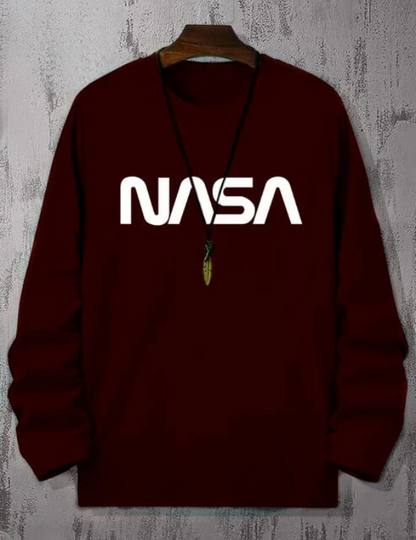 NASA Printed Full Sleeves Shirt