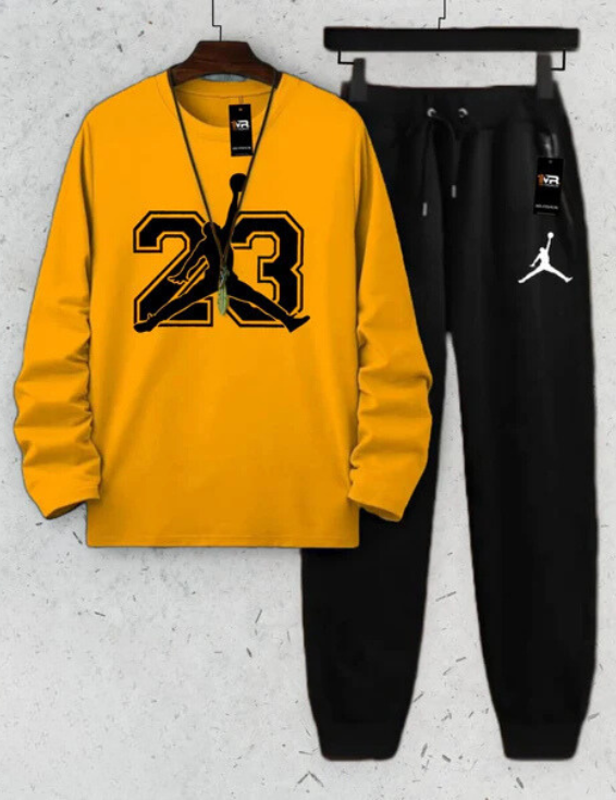 Jordan Printed Full Sleeves Tracksuit