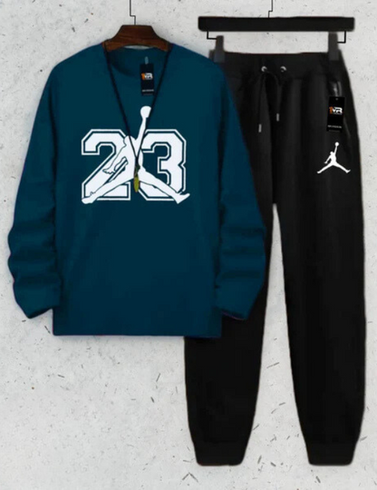 Jordan Printed Full Sleeves Tracksuit