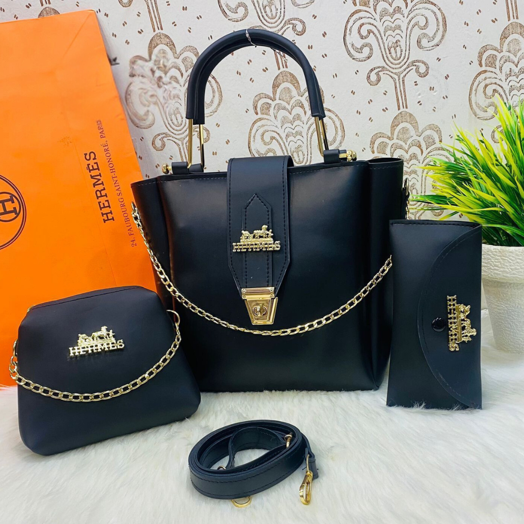 Hermes 3-Piece Shoulder Bag Set – Supreme AAA Quality