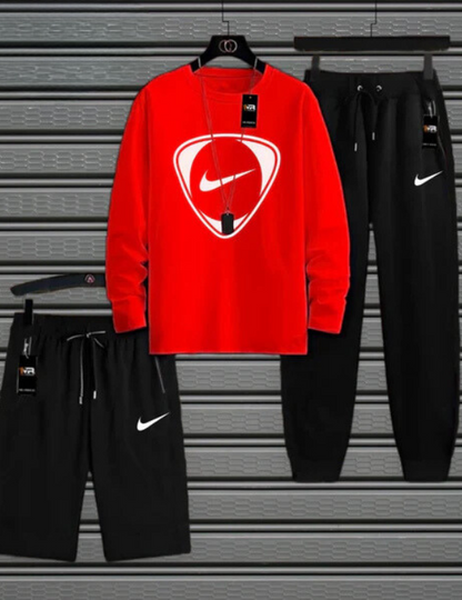 Diamond Nike Pack of 3 Full Sleeves Tracksuit