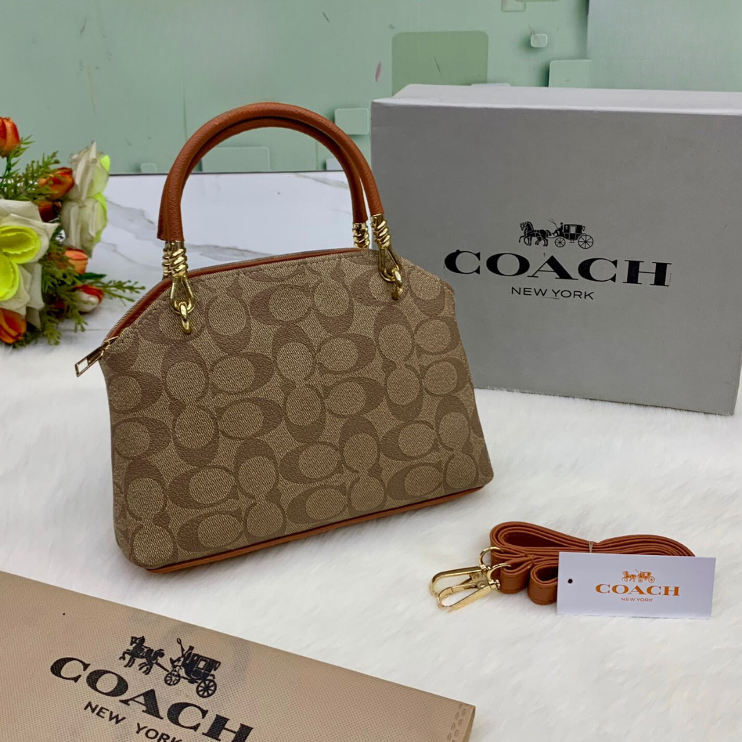 Premium Coach Crossbody Bag in Soft PU Leather