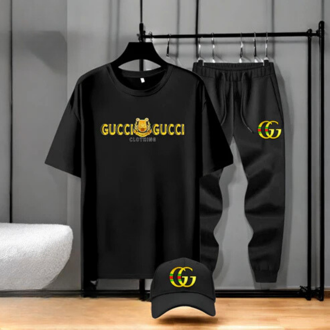 Gucci 3 Piece Tracksuit Set