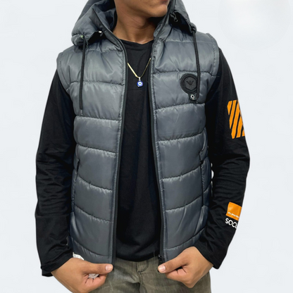 Sleeveless Puffer Jacket