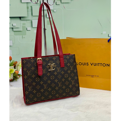 Premium Louis Vuitton Tote Bag in Soft PU Leather