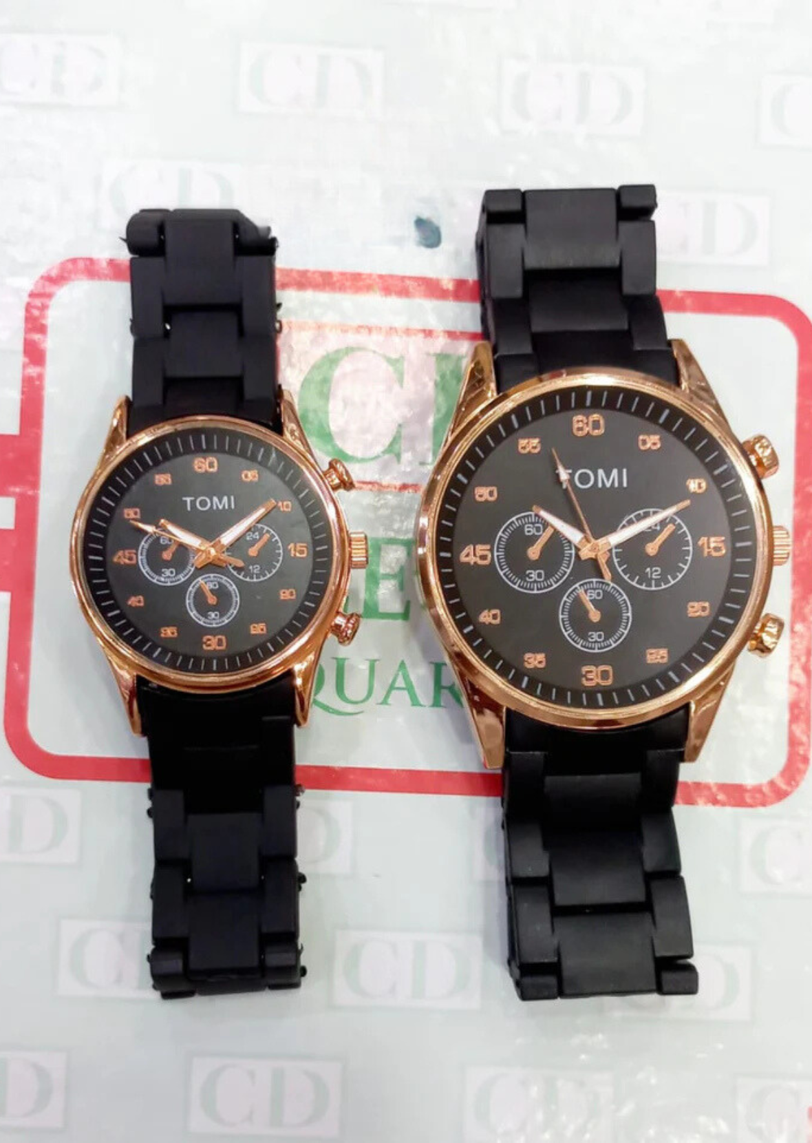 TOMI Pair Watch Set