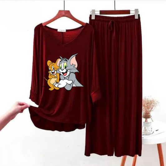 Tom & Jerry Night Suit