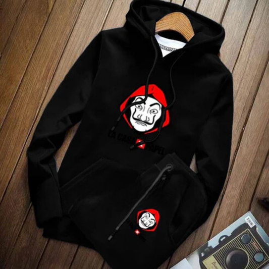 Money Heist Fleece Tracksuit Set