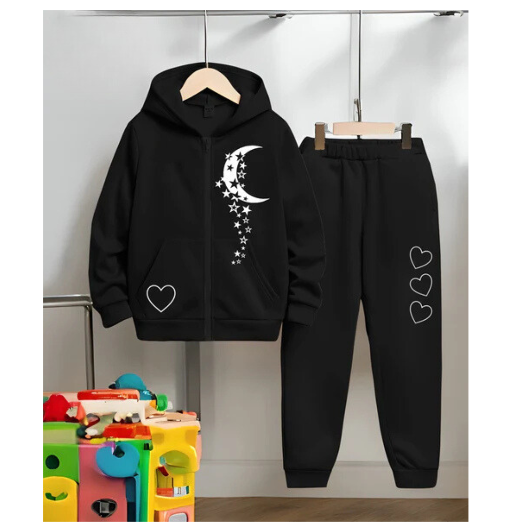 Zipper Hoodie Set for Kids