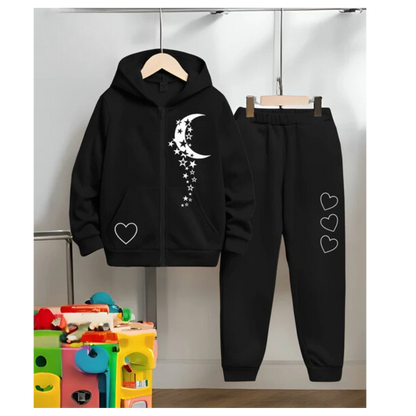 Zipper Hoodie Set for Kids