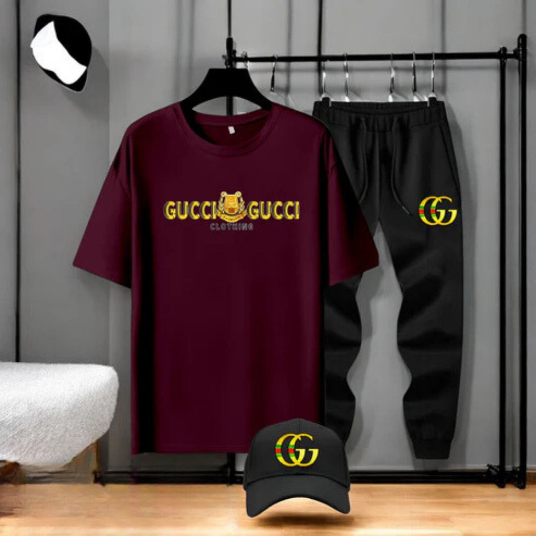 Gucci 3 Piece Tracksuit Set