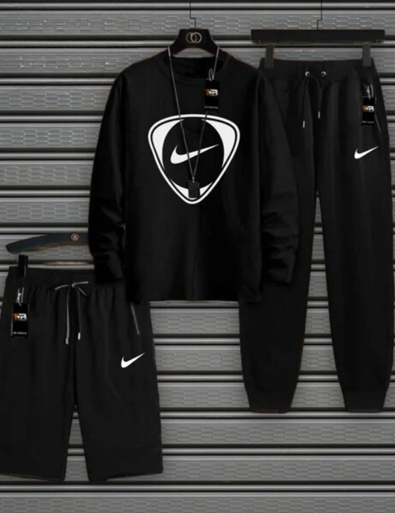 Diamond Nike Pack of 3 Full Sleeves Tracksuit