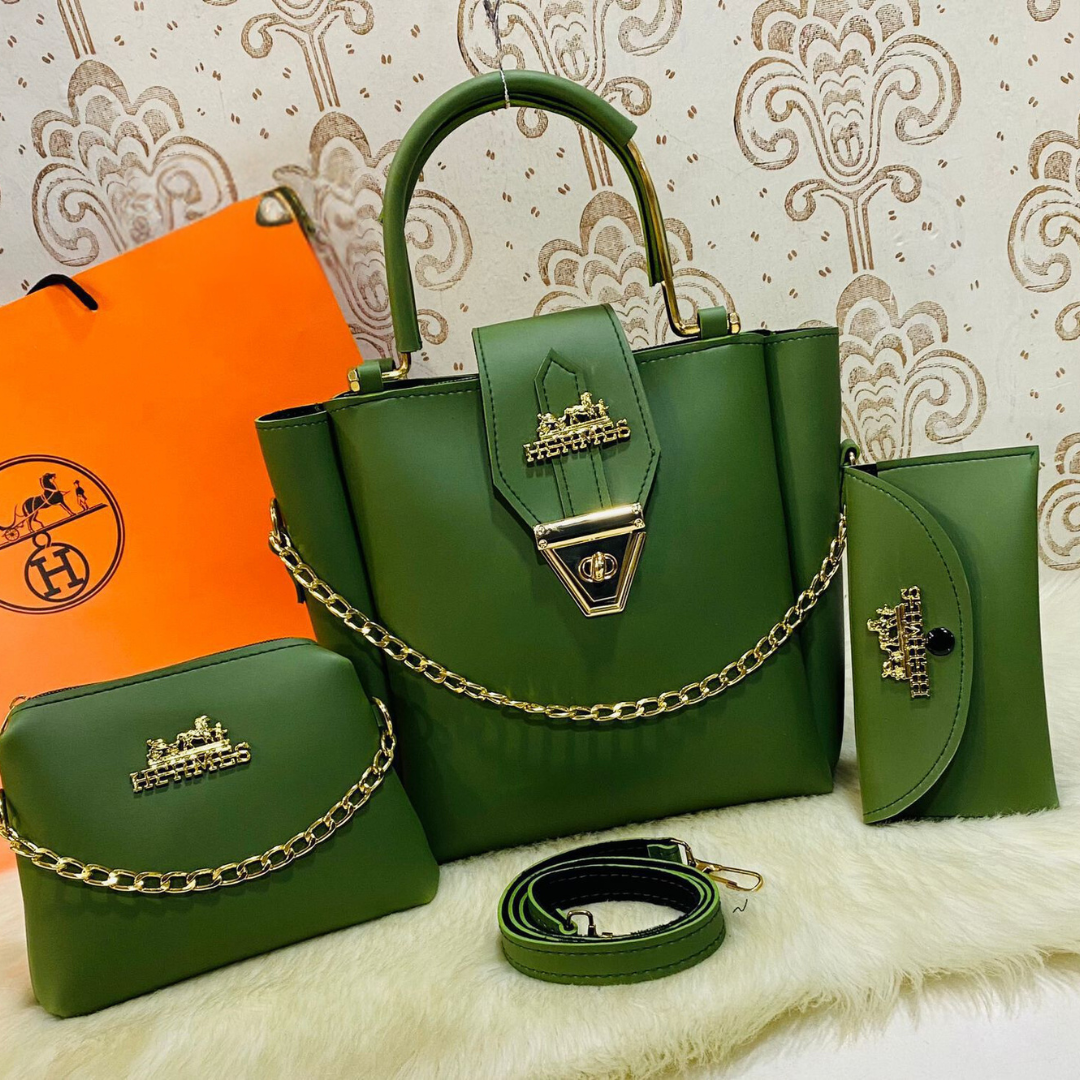 Hermes 3-Piece Shoulder Bag Set – Supreme AAA Quality