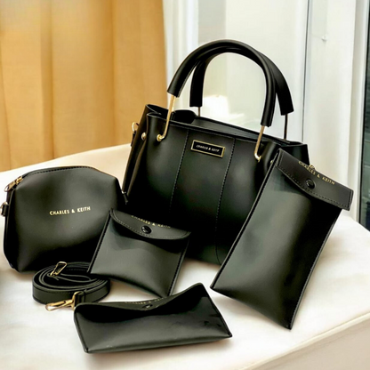 Charles and Keith 5-Piece Handbag Set