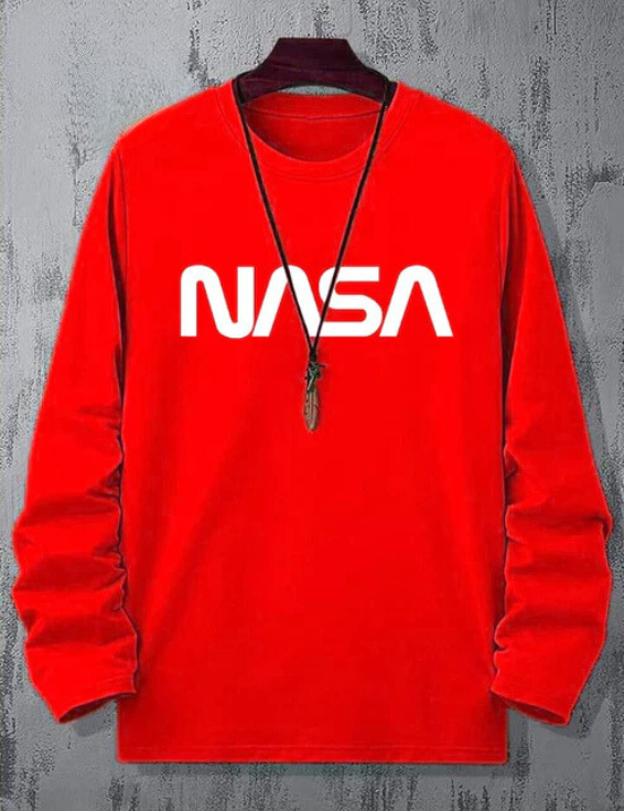 NASA Printed Full Sleeves Shirt