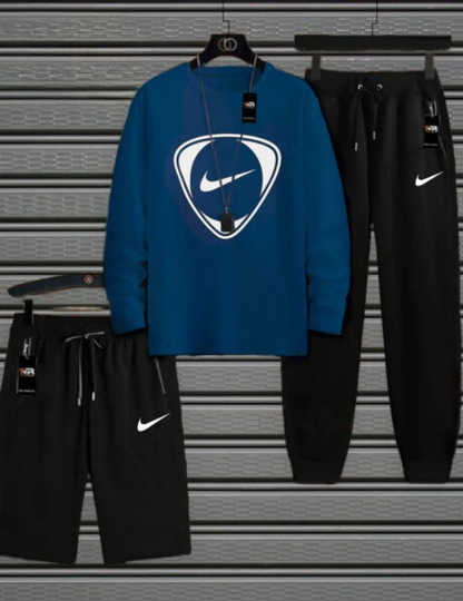 Diamond Nike Pack of 3 Full Sleeves Tracksuit