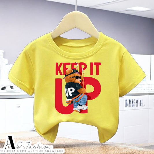 Keep It Up Teddy Printed Tees