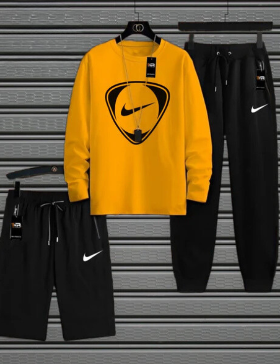 Diamond Nike Pack of 3 Full Sleeves Tracksuit