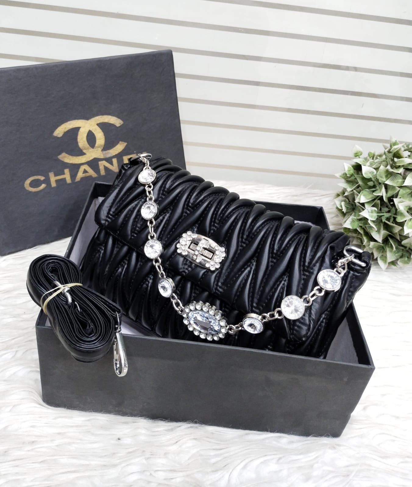 Chanel Pearl Clutch Bag