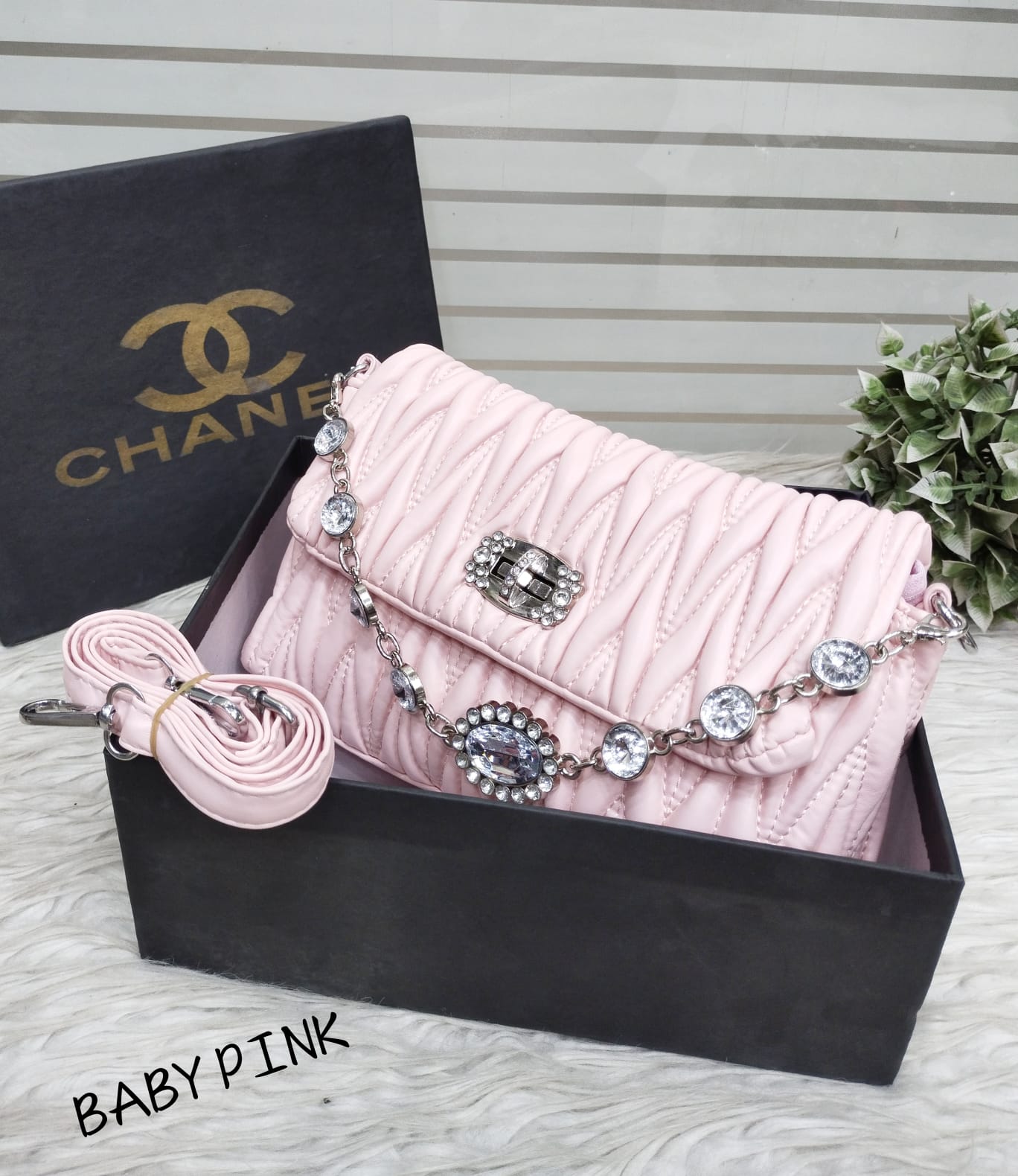 Chanel Pearl Clutch Bag