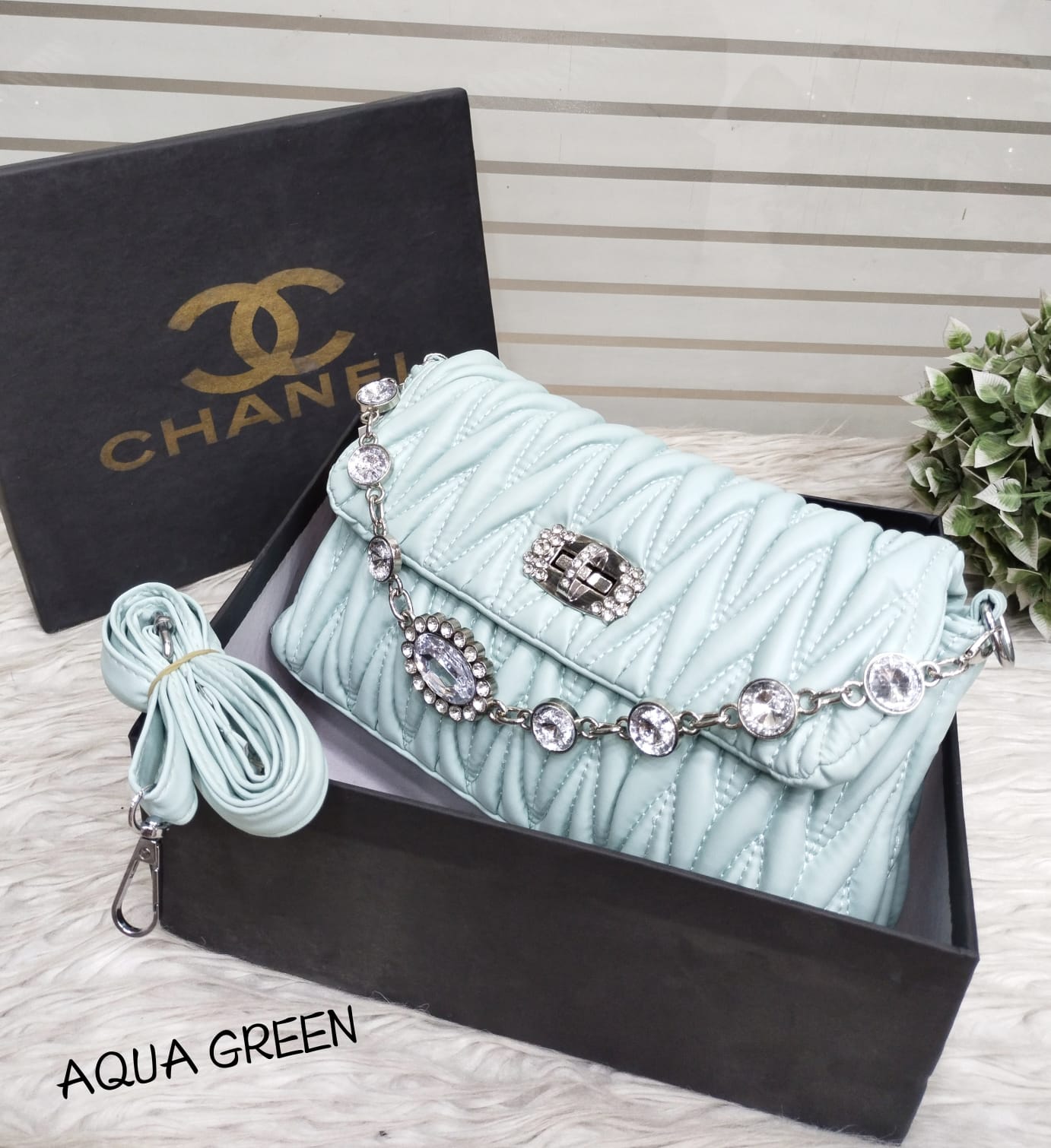 Chanel Pearl Clutch Bag