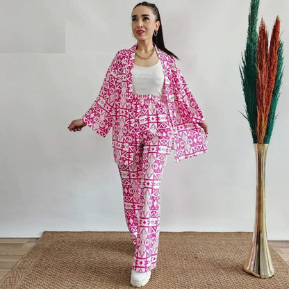 Trendy by Grace Garments: 2-Piece Printed Swiss Lawn Suit