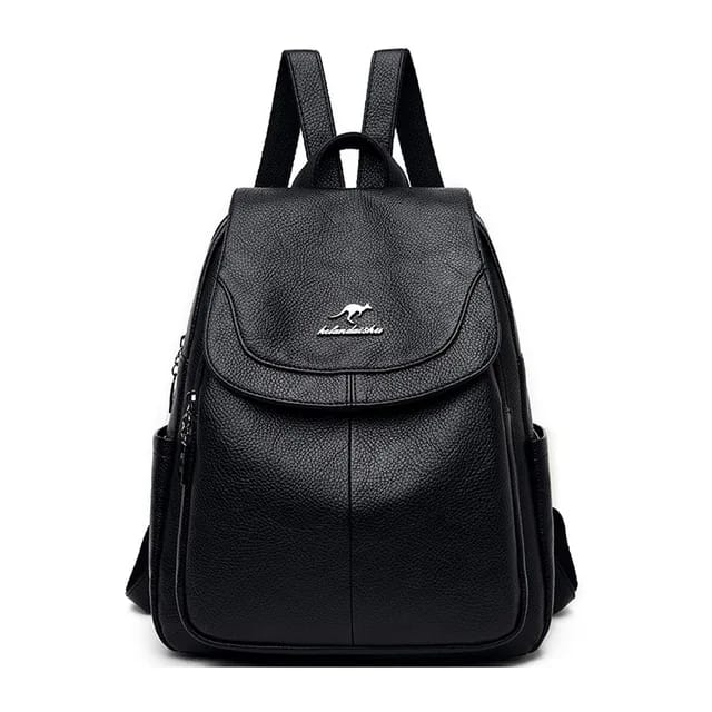 KANGROO Leather Backpack Aster