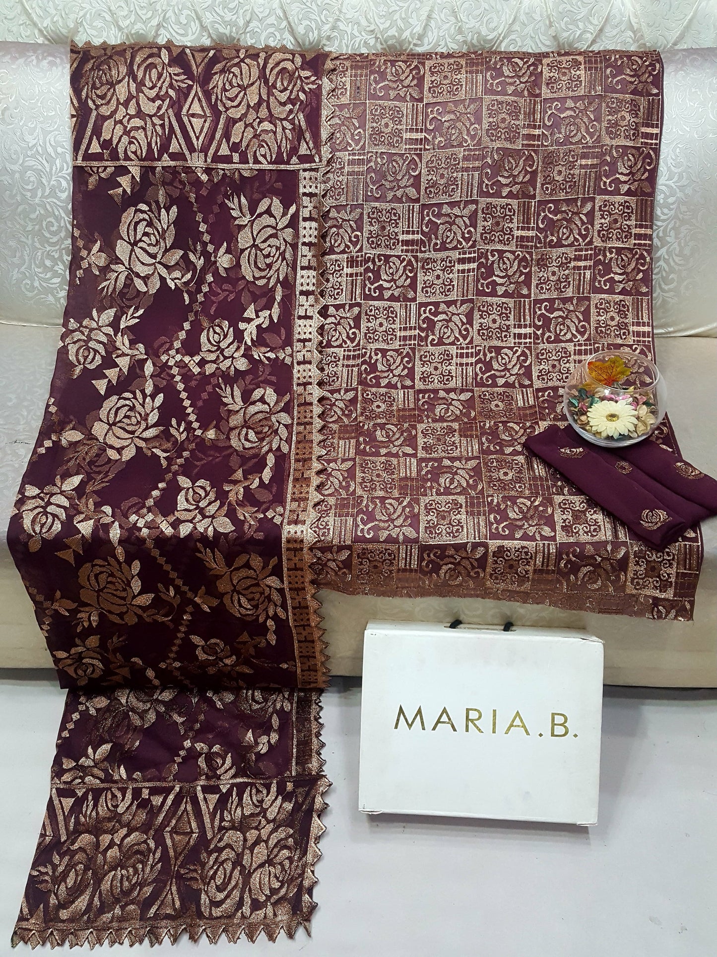 Maria B Embroidered Suits Collection