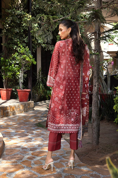 Lakhany Unstitched Lawn – 3 Piece Set