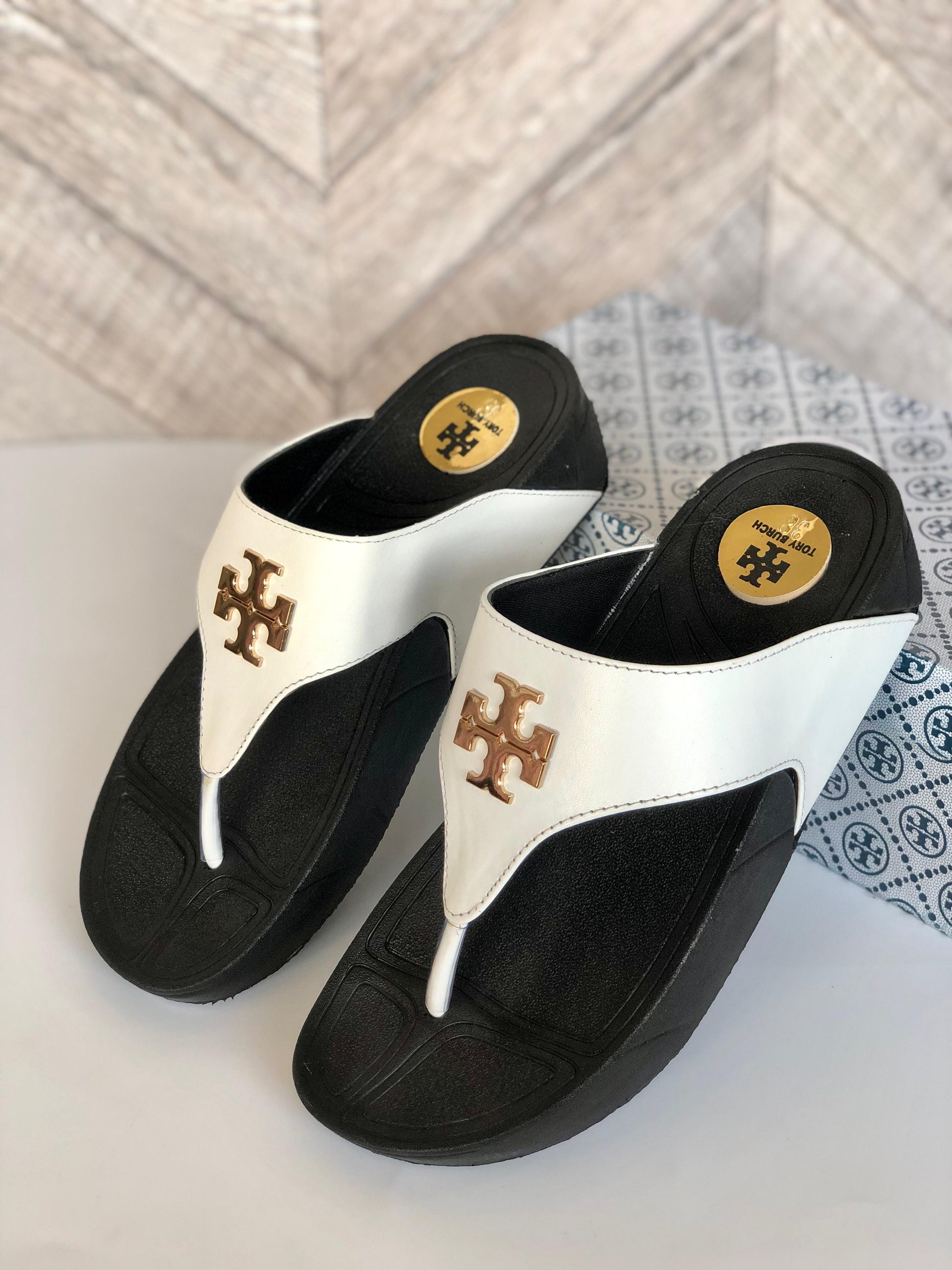 Tory Burch T Flip-Flops with Logo