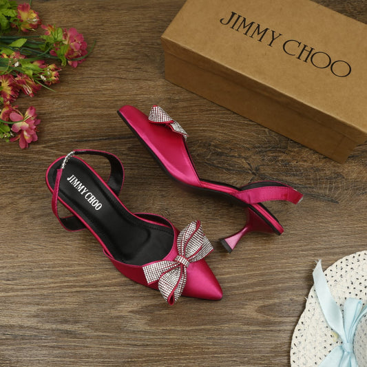 Jimmy Classic Block Heels in Multiple Sizes