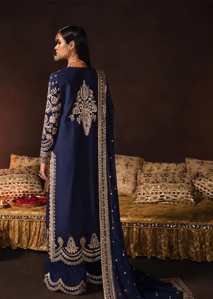 MAYA BY AFROZEH Velvet Embroidery Suit