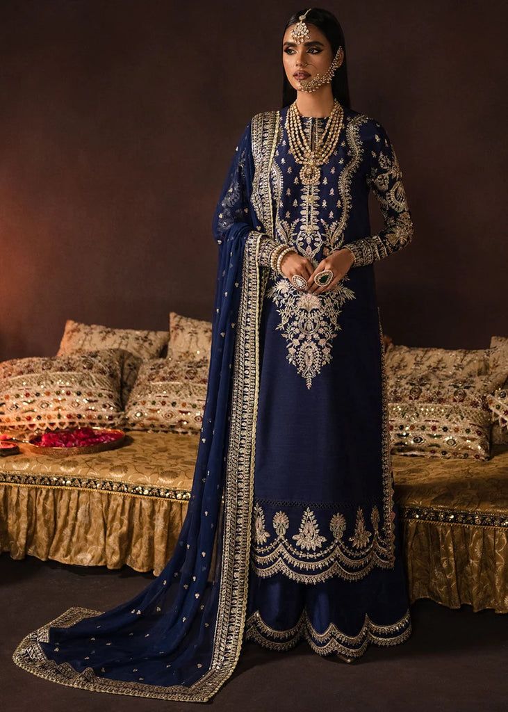 MAYA BY AFROZEH Velvet Embroidery Suit