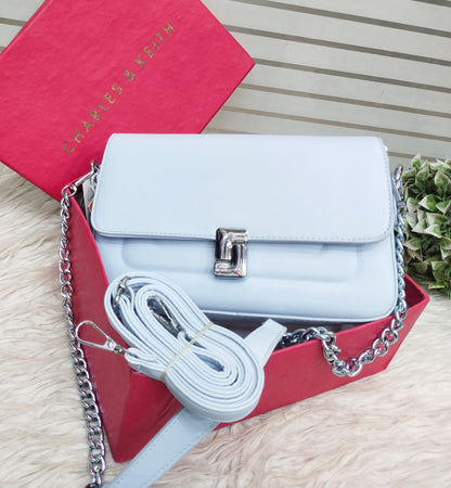 Chic Charles & Keith Designer Crossbody Bag