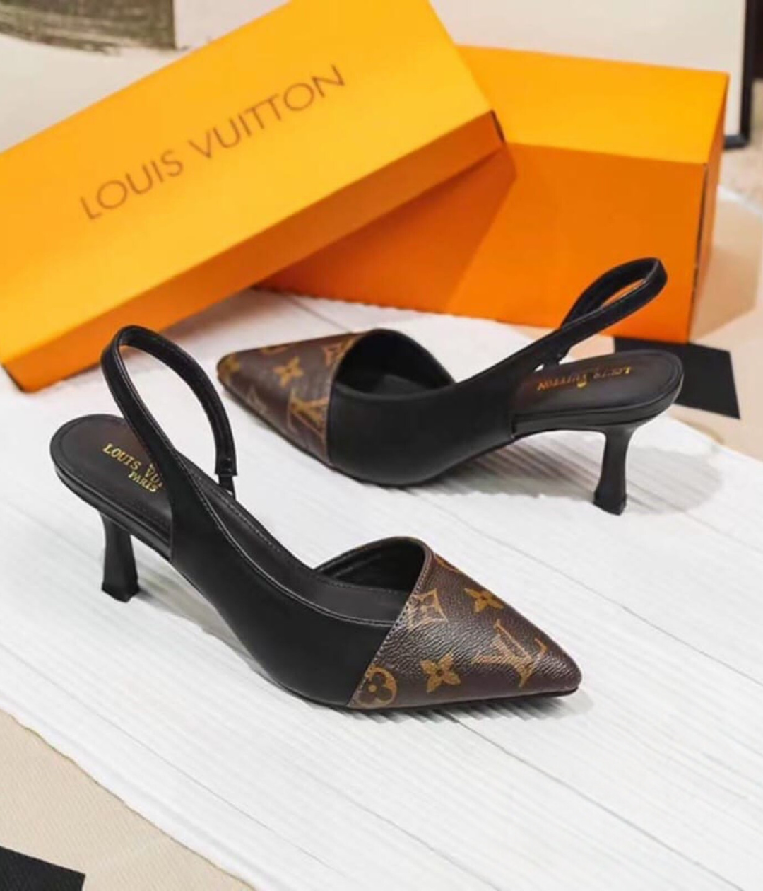 Louis Vuitton LV Charlie Sling Back Heel