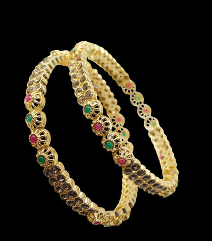 Zarcon Indian Kary Bangle Set – 2 Pieces