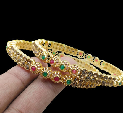 Zarcon Indian Kary Bangle Set – 2 Pieces