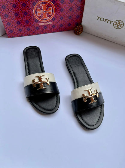 Tory Burch Two-Tone Slip-Ons